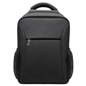Zintech 6MM Padded Laptop Backpack | Water-Resistant | Office, College & Travel | Black